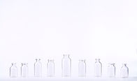 Siegelklarglas-Phiolen mit Gummistopfen, Glasflaschen Pharma