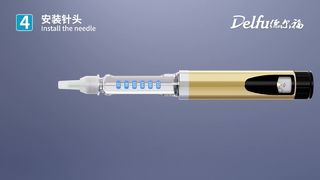 Delfu Insulin-Injektionsstift Präzises Diabetes-Management