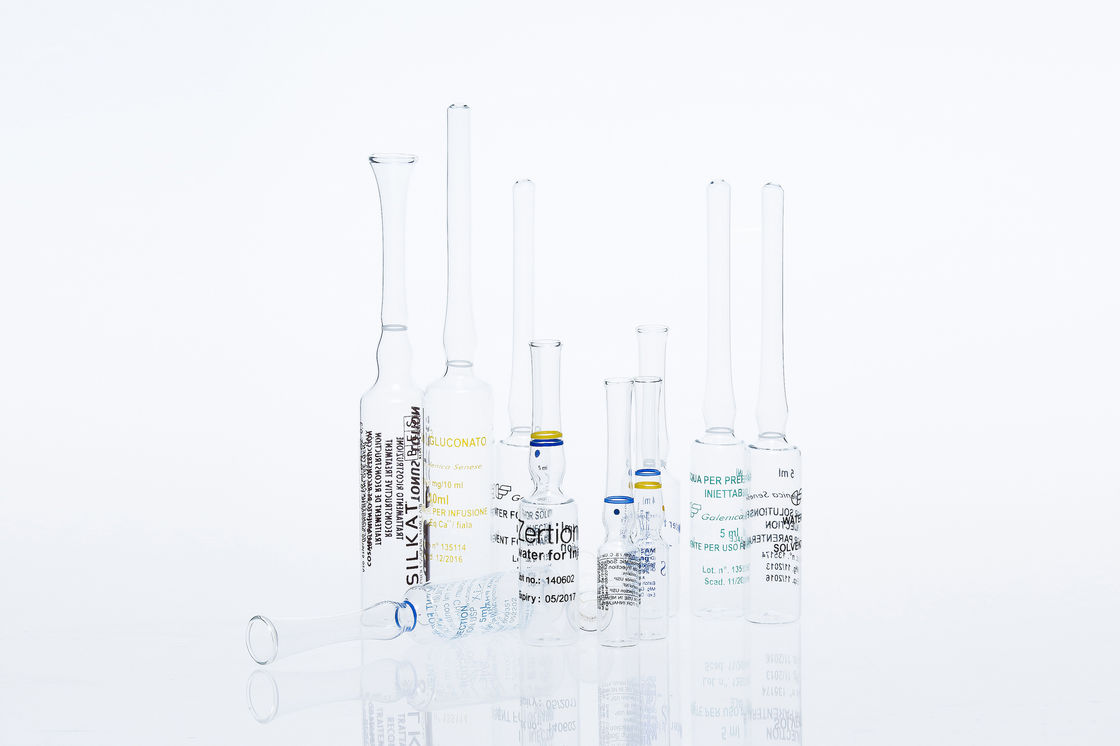 Pharmazeutische Ampullen-leeres Einspritzungs-Serum-Glas Vial Clear Amber Soems 10ml