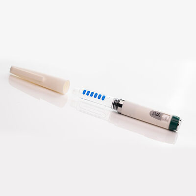 Einweg-Insulin-Pen für Diabetes aus medizinischem Kunststoff und Metall mit präziser Insulin-Dosierungskontrolle