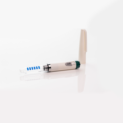 Diabetes-Insulinstift mit Dosisverriegelungsmechanismus, klarem Dosisfenster und präzisen Schritten von 1 Einheit